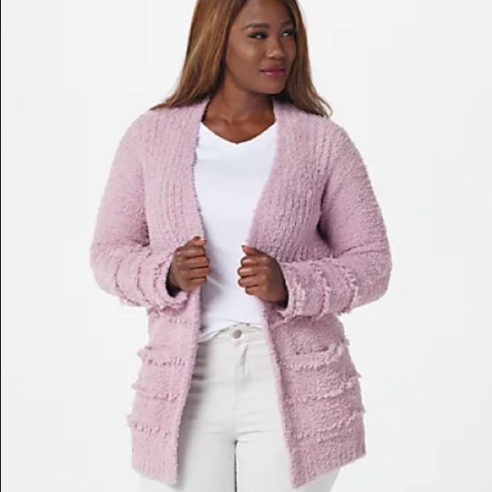 BRAND NEW BAREFOOT DREAMS COZY CHIC CARDIGAN